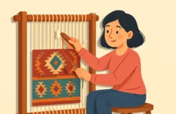 سوالات گلیم بافی درجه 2
