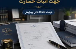 فرم آماده استشهادیه خسارت